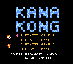 Kana Kong (Touhou Donkey Kong hack)
